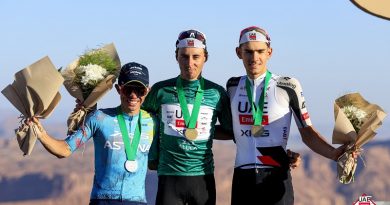 Higuita subcampeón del AlUla Tour 2026