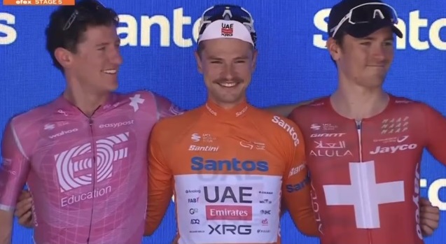 Vine campeón, Santiago Buitrago en la fuga