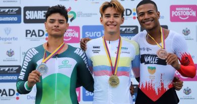 Antioquía, Valle y Bogotá, oros en Nacionales