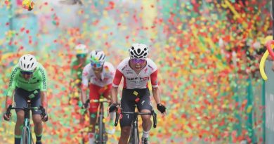 César Guavita gana etapa y es nuevo líder