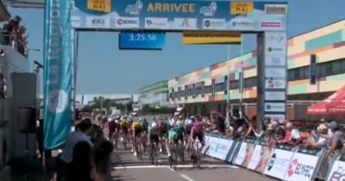 Juan Felipe, en la fuga del día del Alpes Isère Tour