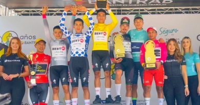 Colombia volvió a ganar todas las etapas