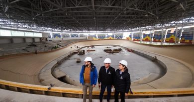 Velódromo de Mosquera, obra en 93,40%