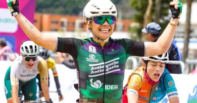 Lina, primera líder de Vuelta a Colombia Femenina