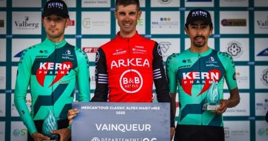5 colombianos en Mercan’Tour Classic Alpes-Maritimes