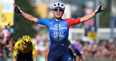 Por 4 segundos le ganó Gregoire a Pogacar