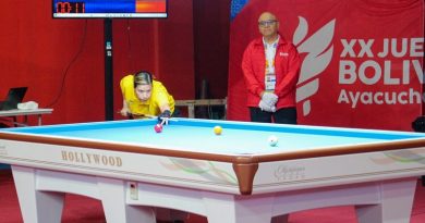 Johanna, campeona panamericana de billar