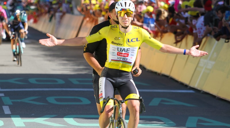 Pogačar sigue acaparando récords en el Tour de Francia