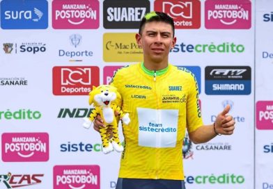 Plazas sigue líder de la Vuelta de la Juventud Sistecrédito