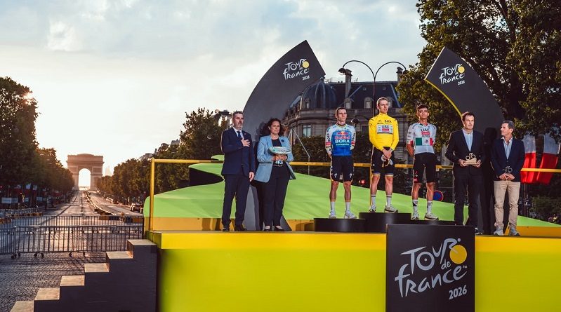 Pogačar: Pentacampeón del Tour de Francia