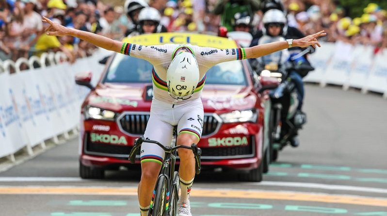 Pogačar completó 23 etapas ganadas en el Tour