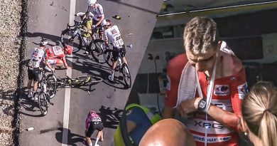 Caída: una manera para que Pogačar no fuera campeón