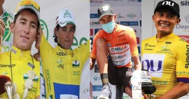 4 excampeones en Vuelta a Colombia Sistecrédito