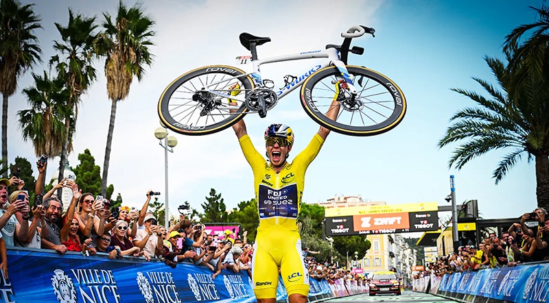 Vollering, bicampeona del Tour de Francia