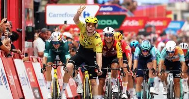 Brennan, tres victorias en Vuelta a España