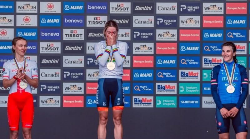Demi Vollering es la nueva campeona en ruta élite