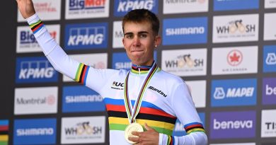 Oro para Benjamín Noval de España en la crono junior