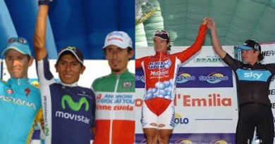 12 hispanoamericanos en el Giro dell´Emilia