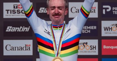 El mundial de ciclismo y los detalles del cierre en la ruta
