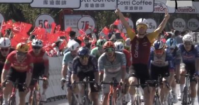 Magnier se cayó, pero sigue líder en Tour de Guangxi